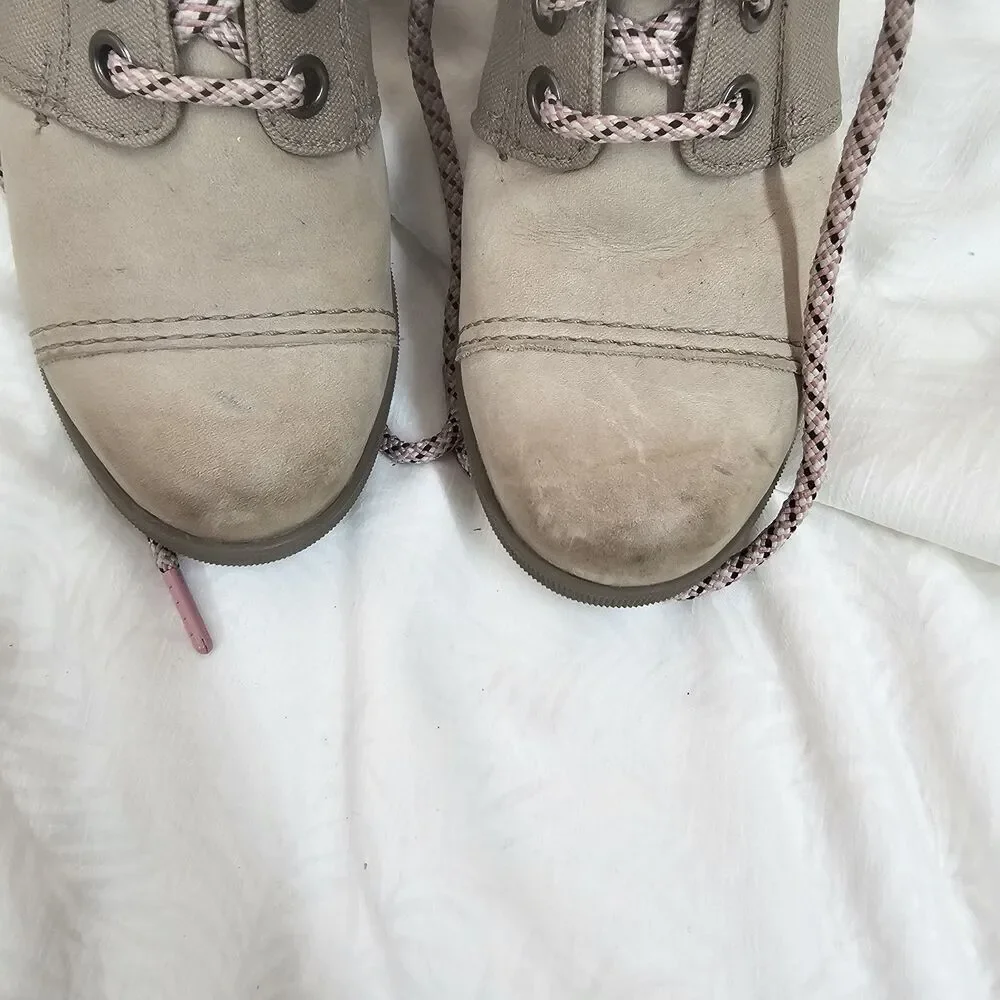 Sorel Women’s Joan Of Arctic Wedge Winter Booties Taupe, Size 8 M